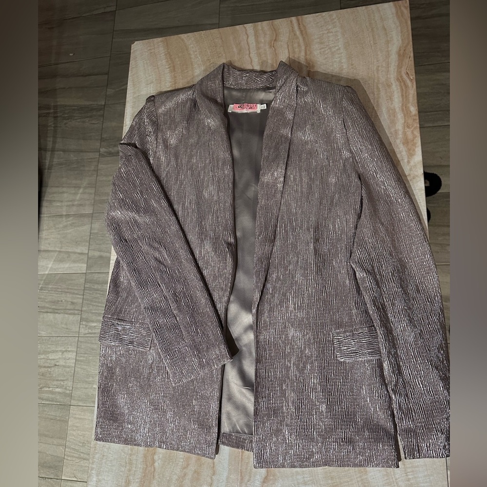 Metallic Blazer